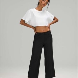 lululemon athletica Black Wide Leg Pants Style #W5ENJS